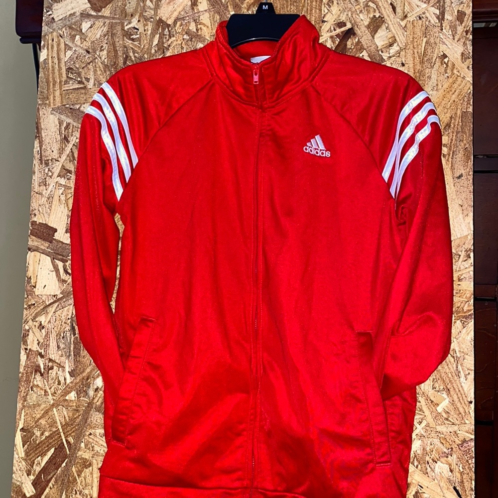 Boys adidas Ted track jacket size large!